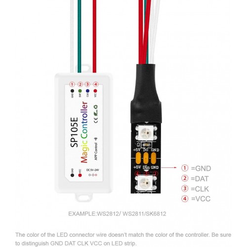 SP105E Pixel Led Kontrol Cihazı