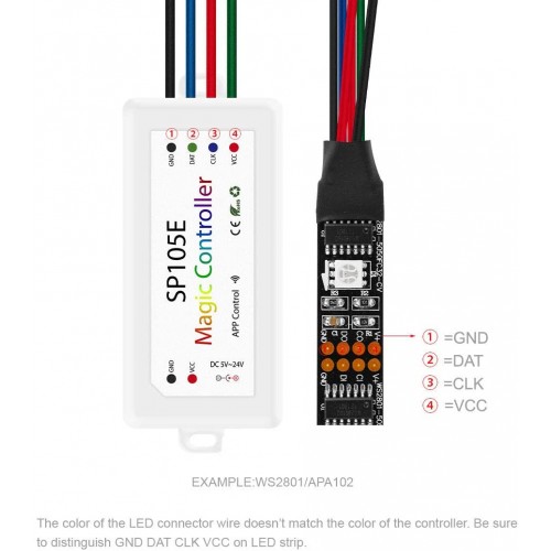 SP105E Pixel Led Kontrol Cihazı
