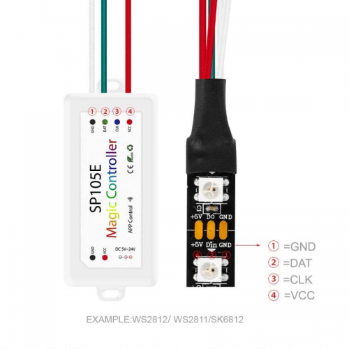 SP107E Pixel Led Kontrol Cihazı