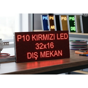 Kırmızı P10 LED Panel
