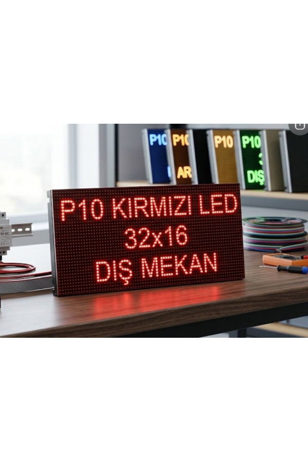 Kırmızı P10 LED Panel