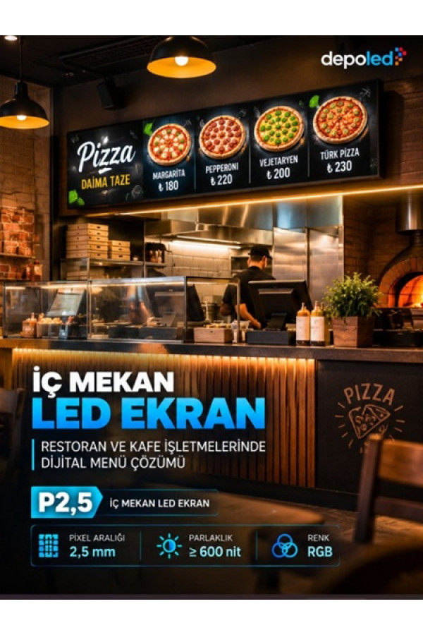 P2.5 İç Mekan LED Ekran