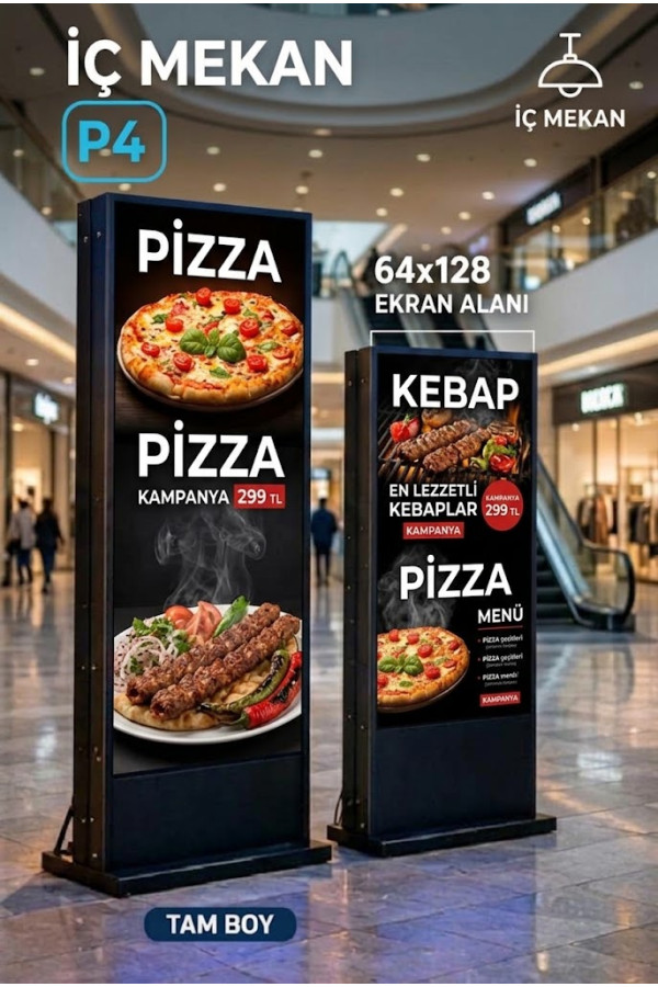 P 4 İç Mekan  Poster LED EKRAN