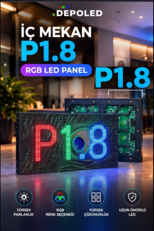 P1,8 iç mekan led panel