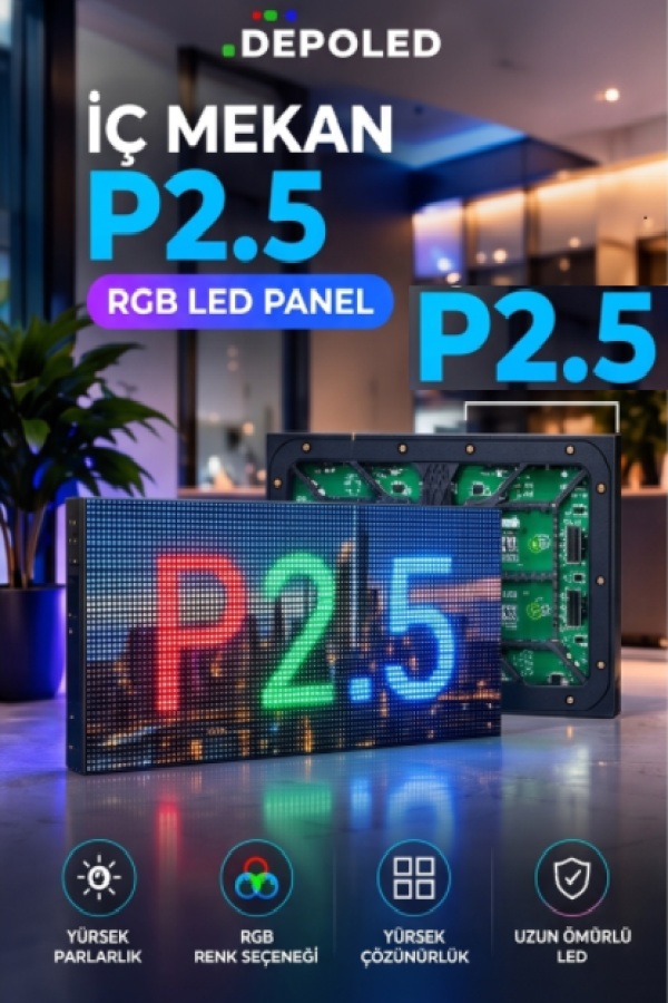 P2,5 İç Mekan LED Panel