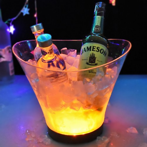Led Işıklı Buz Kovası 6 Litre Parti, Kulüp, Bar Kovası