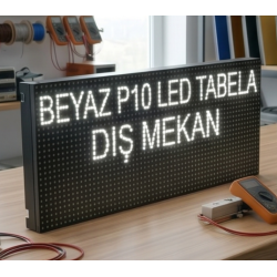 BEYAZ KAYAN YAZI LED TABELA