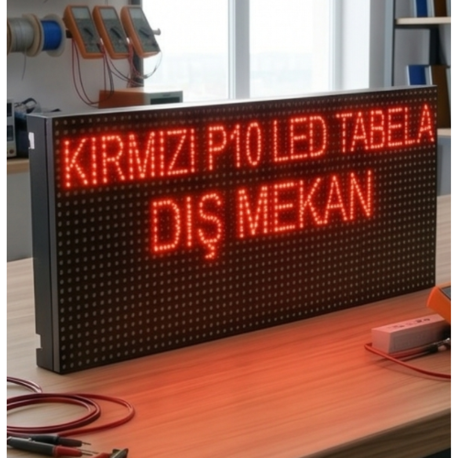 KIRMIZI KAYAN YAZI LED TABELA