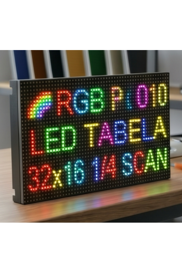 RENKLİ KAYAN YAZI LED TABELA