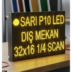 SARI KAYAN YAZI LED TABELA