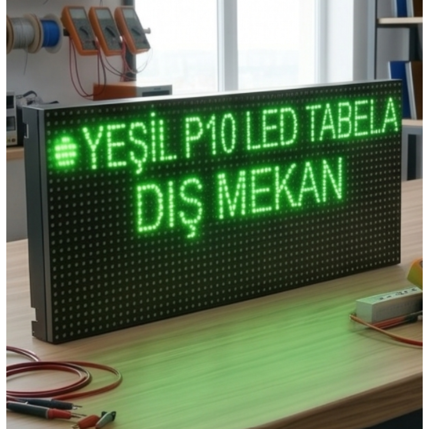 YEŞİL KAYAN YAZI LED TABELA