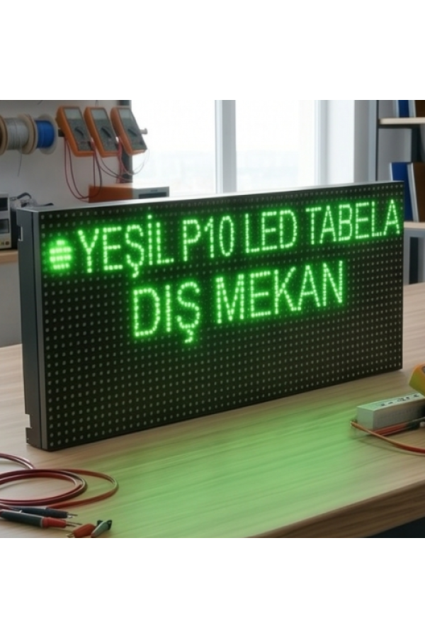 YEŞİL KAYAN YAZI LED TABELA