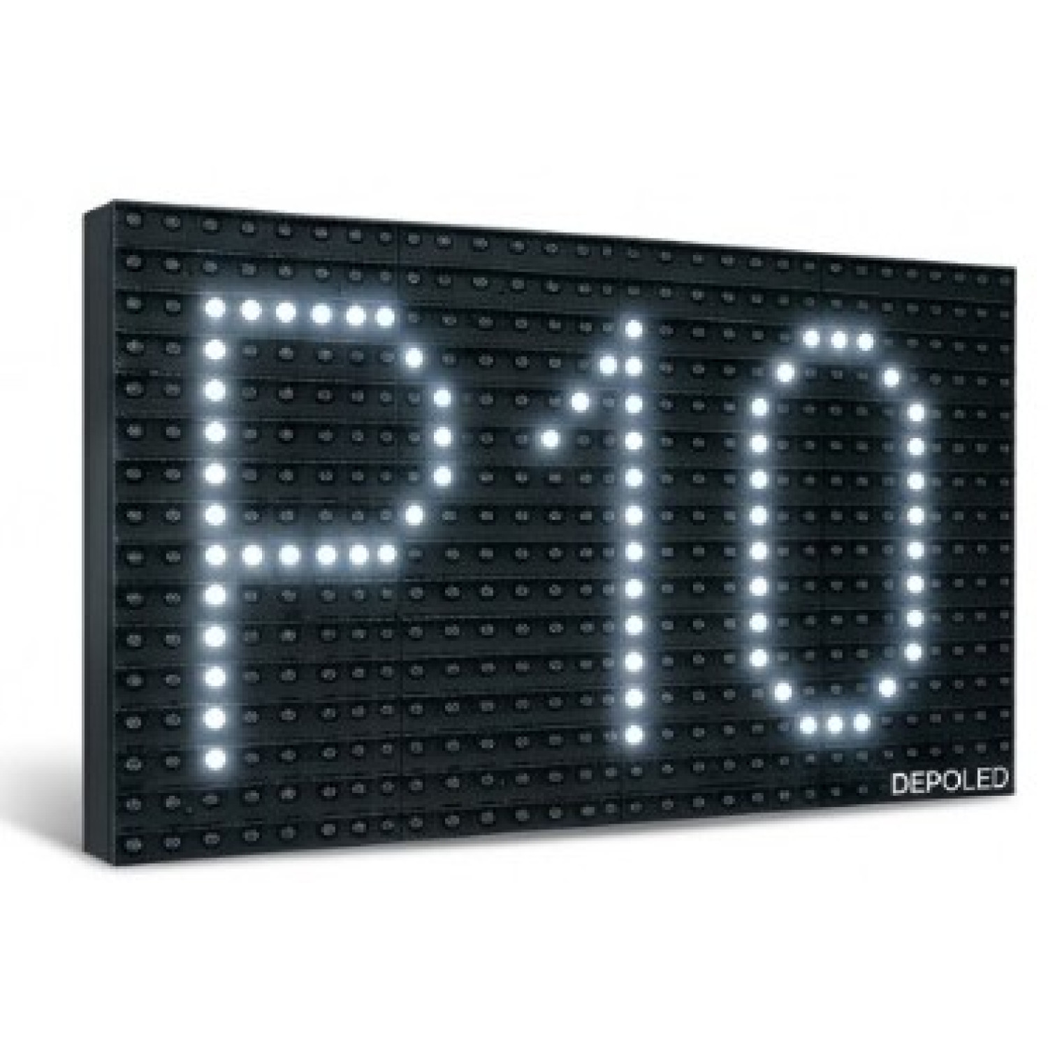 P10 Beyaz LED-Dış Mekan Kayan Yazı Paneli