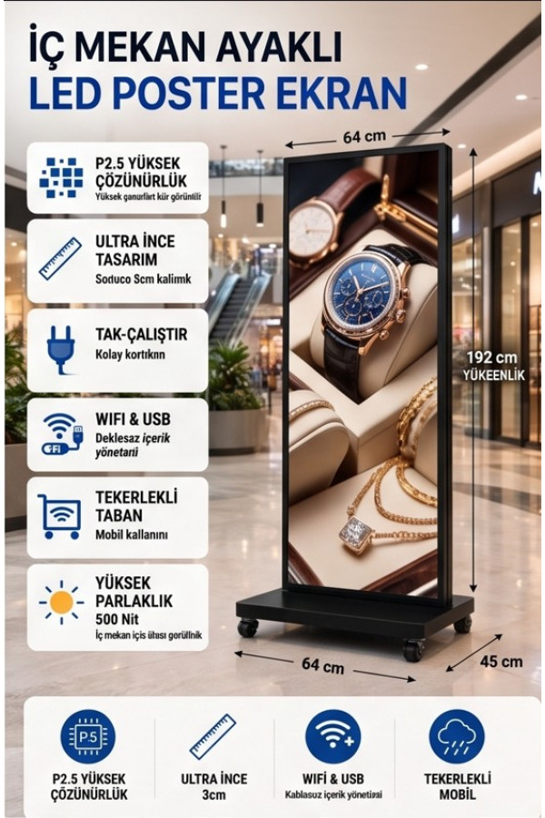İç Mekan p2,5 LED EKRAN