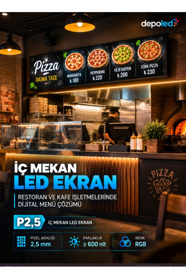 P2.5 İç Mekan LED Ekran