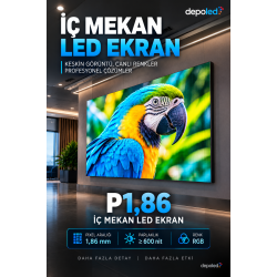 P1,86 İç Mekan (Indoor) LED Ekran