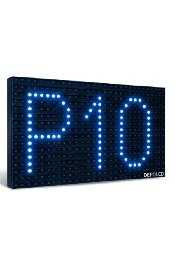 P10 Mavi LED-Dış Mekan Kayan Yazı Paneli