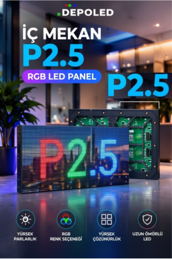 P2,5 İç Mekan LED Panel