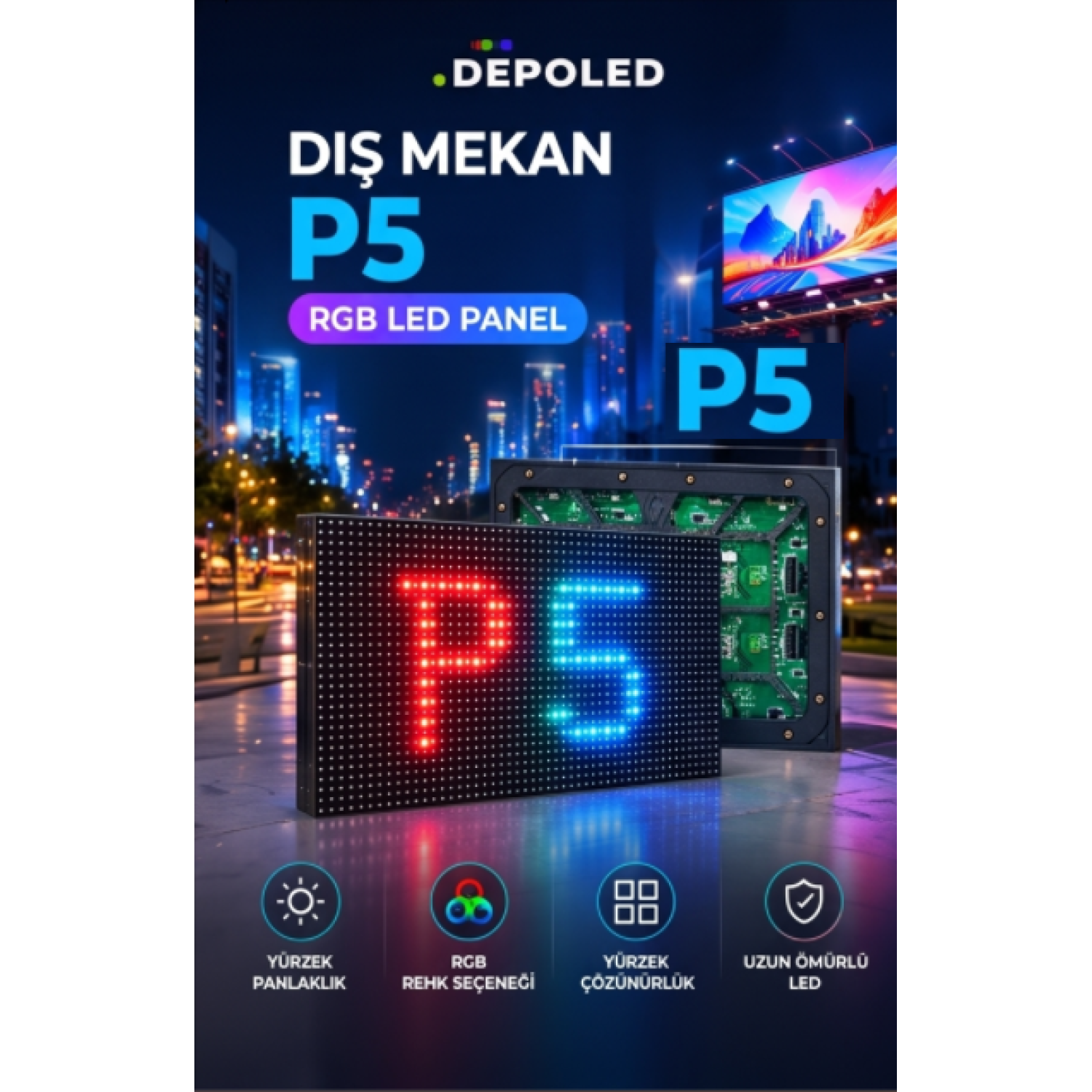P5 Dış Mekan LED Panel
