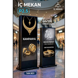 P 2.5 İç Mekan  POSTER LED EKRAN