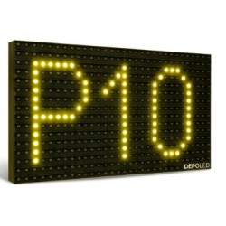P10 SARI LED-Dış Mekan Kayan Yazı Paneli