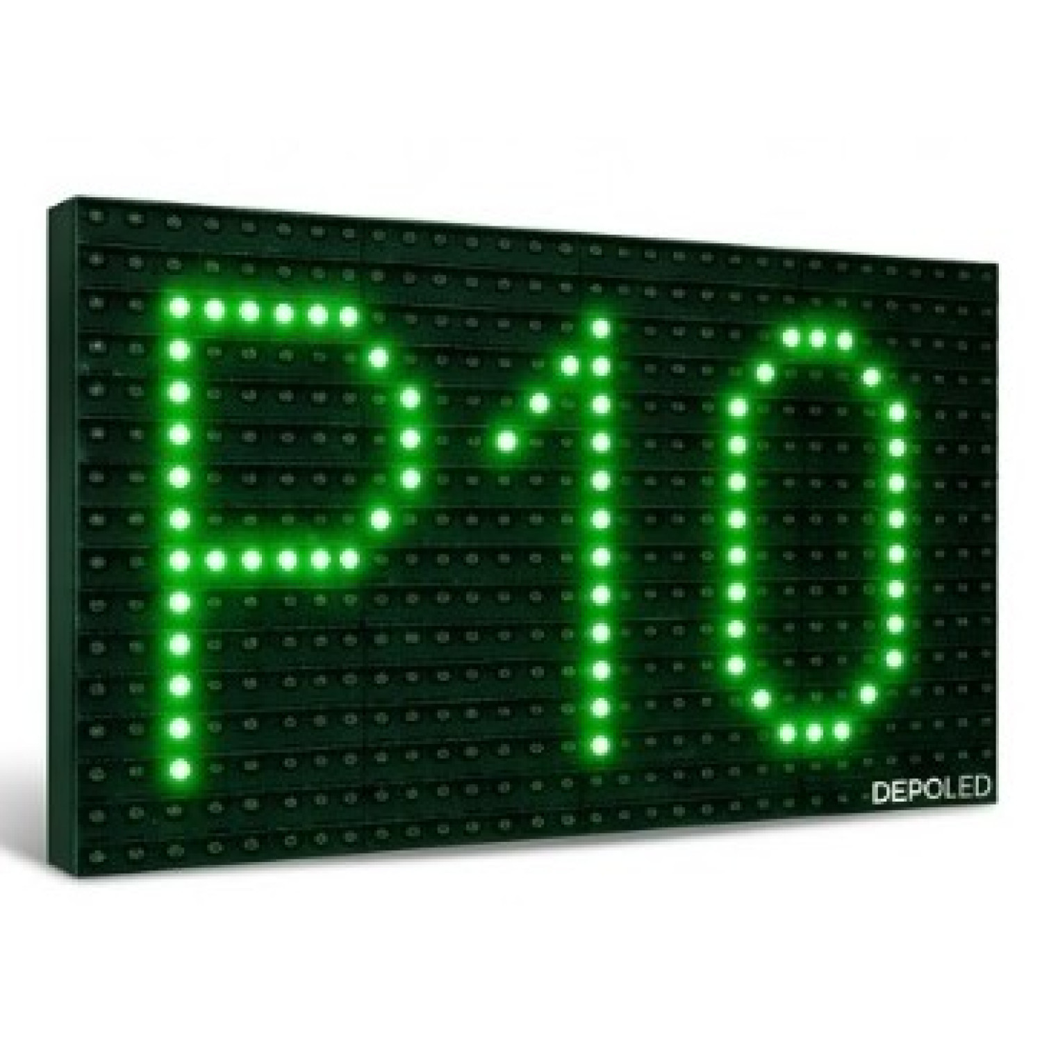 P10 Yeşil LED-Dış Mekan Kayan Yazı Paneli